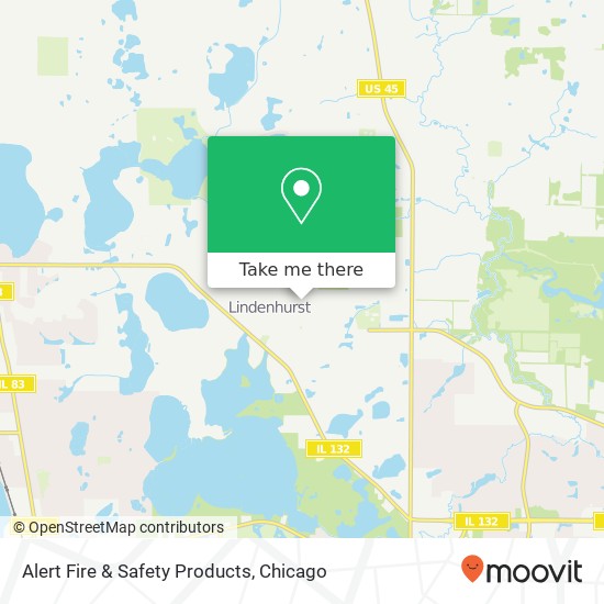 Alert Fire & Safety Products map