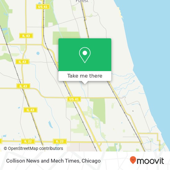Collison News and Mech Times map