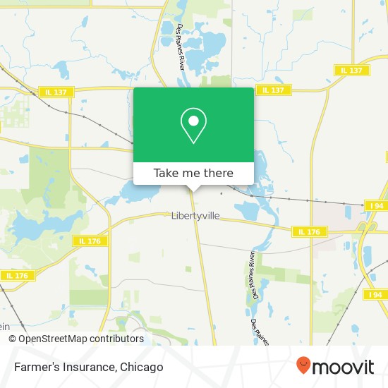 Farmer's Insurance map