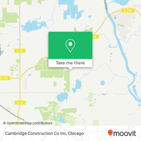 Cambridge Construction Co Inc map