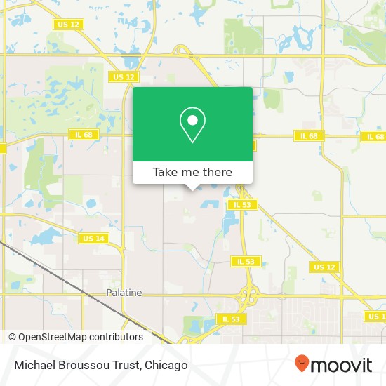 Michael Broussou Trust map
