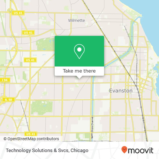 Mapa de Technology Solutions & Svcs
