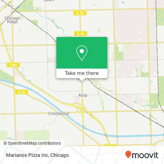 Marianos Pizza Inc map