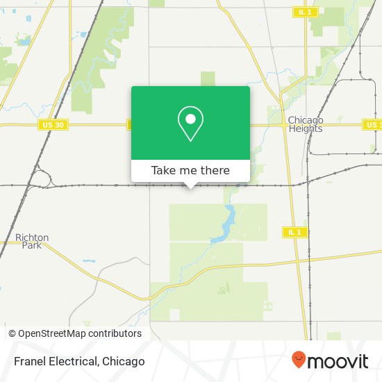Franel Electrical map
