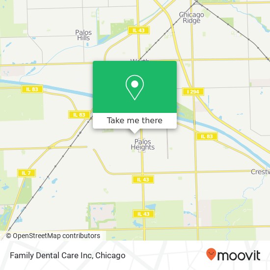 Family Dental Care Inc map