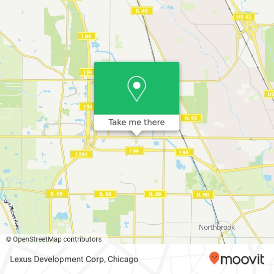 Lexus Development Corp map