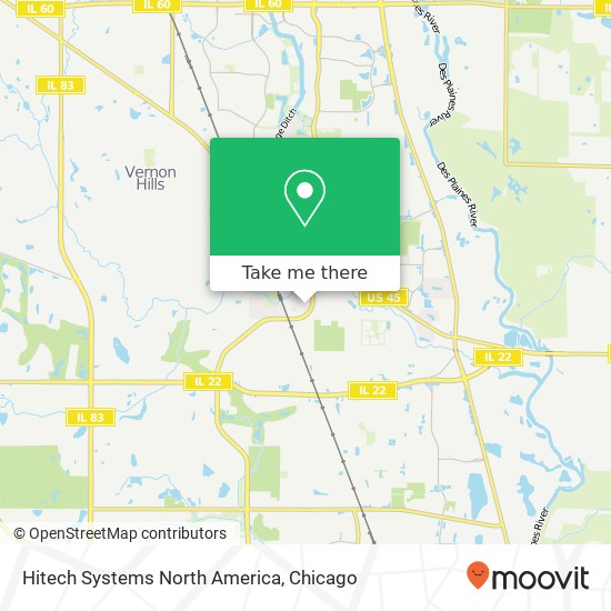 Mapa de Hitech Systems North America