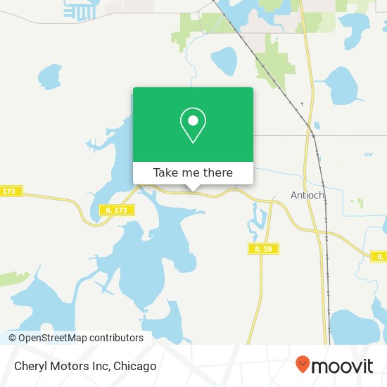 Mapa de Cheryl Motors Inc