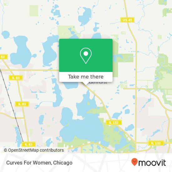 Curves For Women map