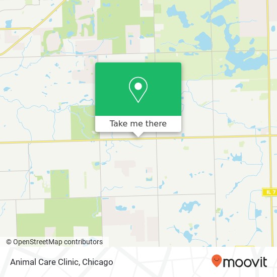 Animal Care Clinic map