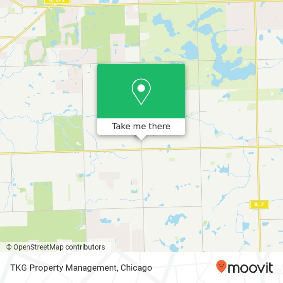 Mapa de TKG Property Management