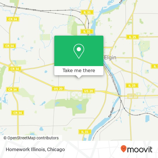 Mapa de Homework Illinois