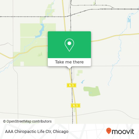 AAA Chiropactic Life Ctr map