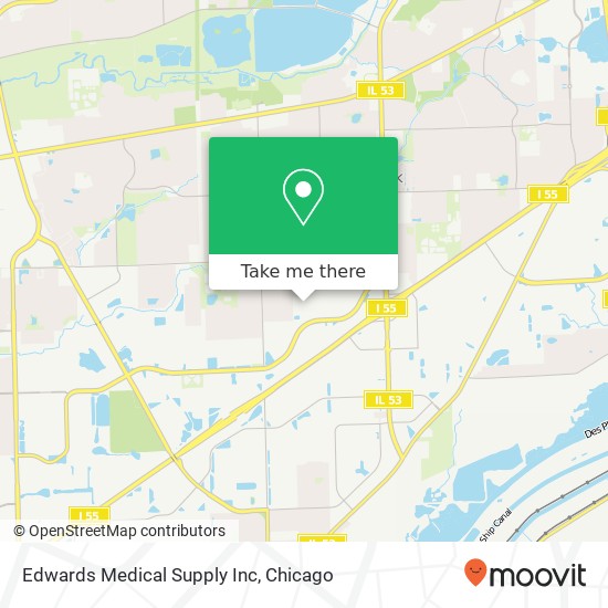 Mapa de Edwards Medical Supply Inc
