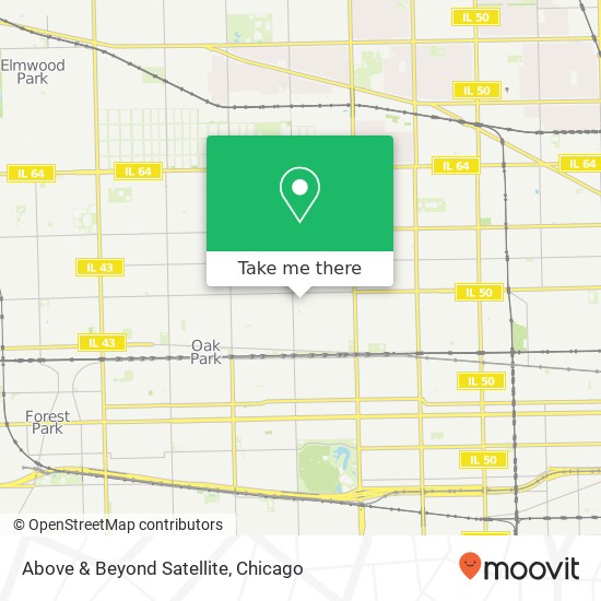 Above & Beyond Satellite map