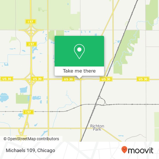 Michaels 109 map