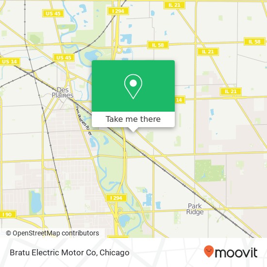 Mapa de Bratu Electric Motor Co