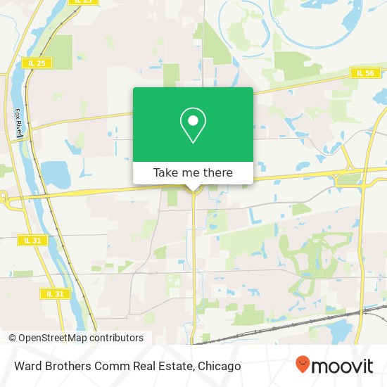 Mapa de Ward Brothers Comm Real Estate