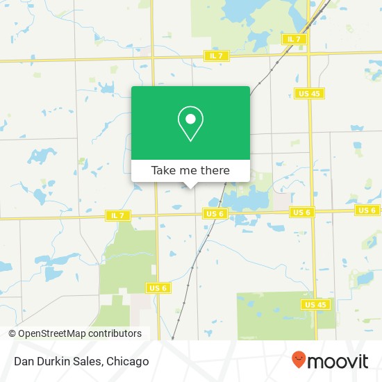 Dan Durkin Sales map