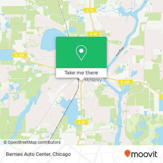 Mapa de Bernies Auto Center