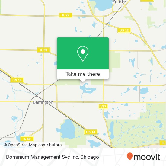 Dominium Management Svc Inc map