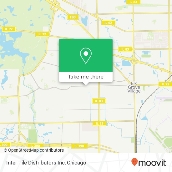 Inter Tile Distributors Inc map