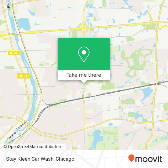 Stay Kleen Car Wash map