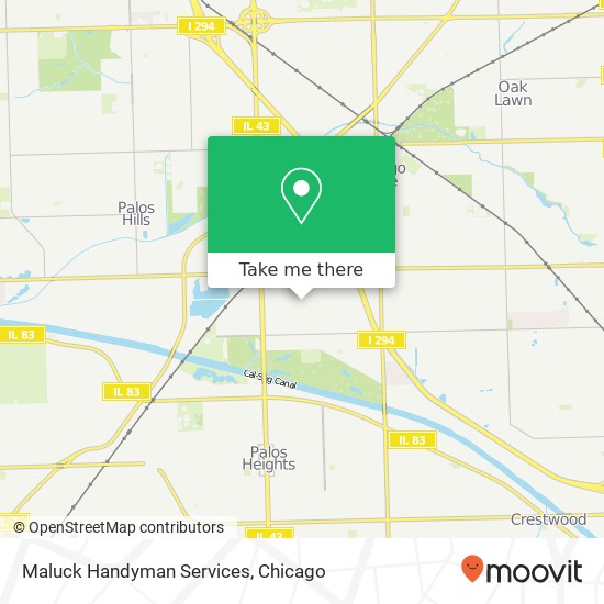 Maluck Handyman Services map