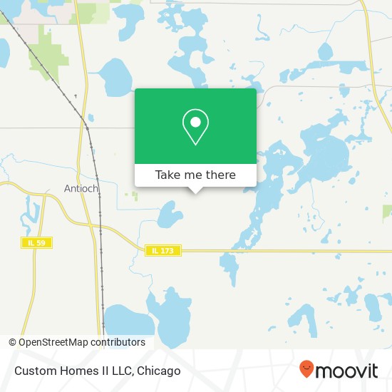Custom Homes II LLC map
