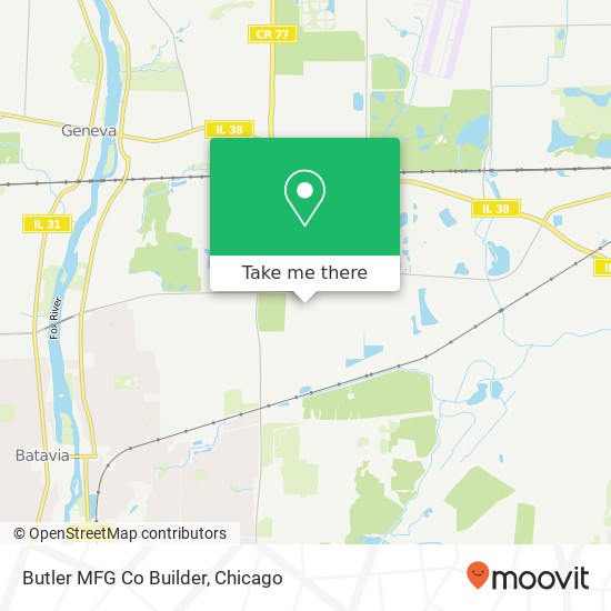 Mapa de Butler MFG Co Builder