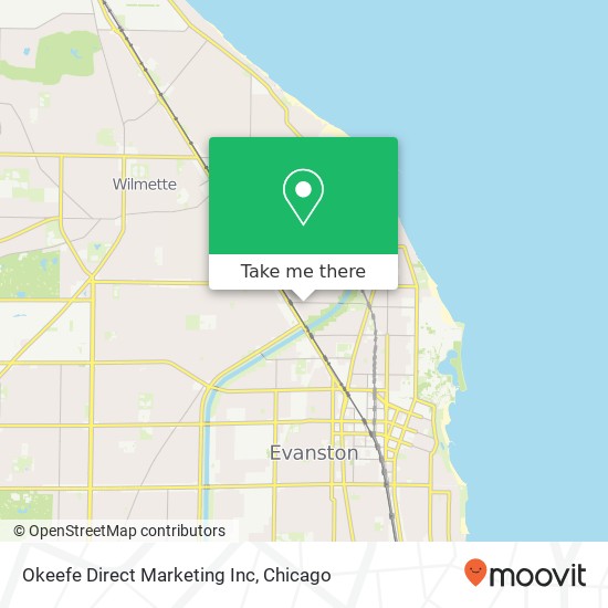 Okeefe Direct Marketing Inc map