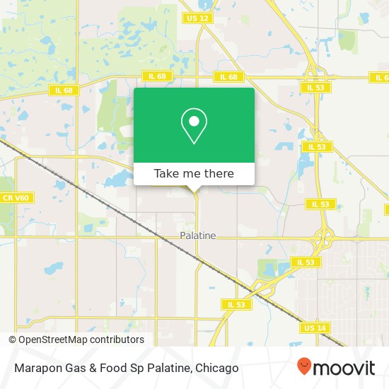 Marapon Gas & Food Sp Palatine map