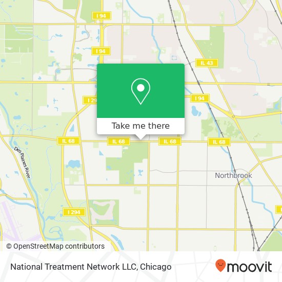 National Treatment Network LLC map