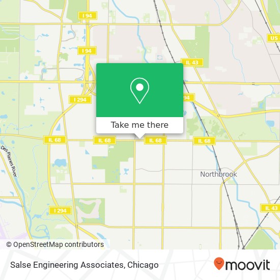 Salse Engineering Associates map