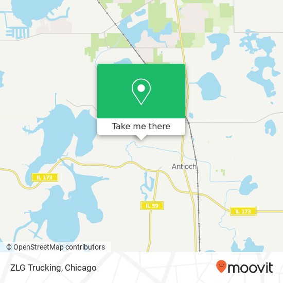 ZLG Trucking map