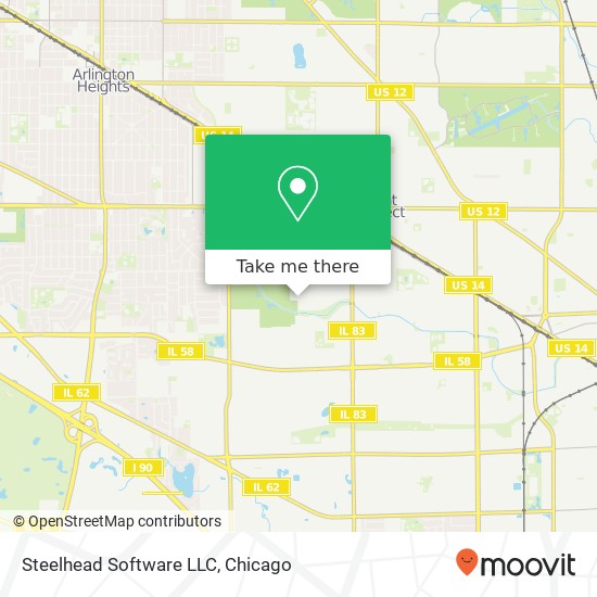 Mapa de Steelhead Software LLC