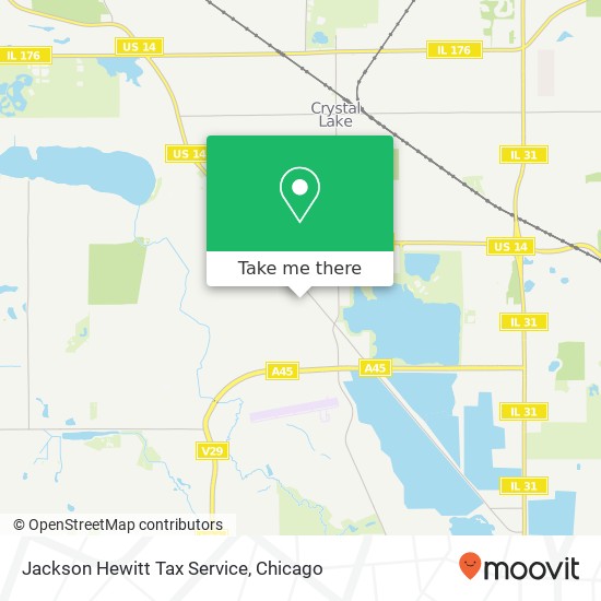 Jackson Hewitt Tax Service map