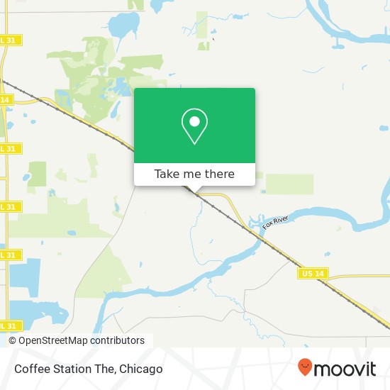 Mapa de Coffee Station The