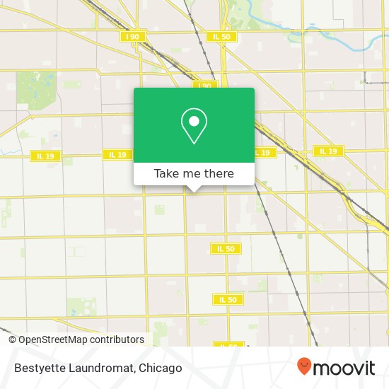 Bestyette Laundromat map