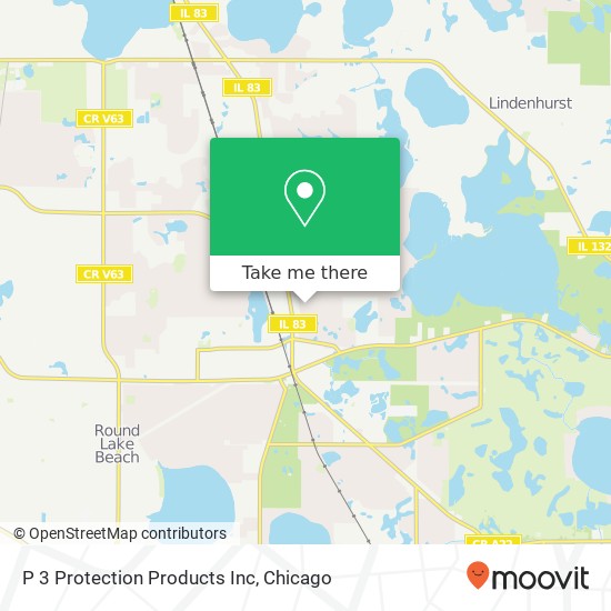 P 3 Protection Products Inc map