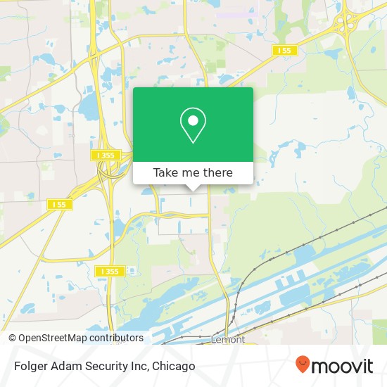 Folger Adam Security Inc map