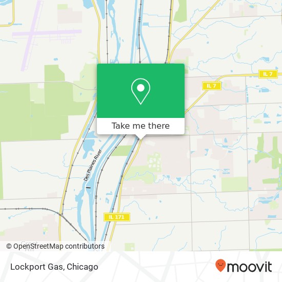 Mapa de Lockport Gas