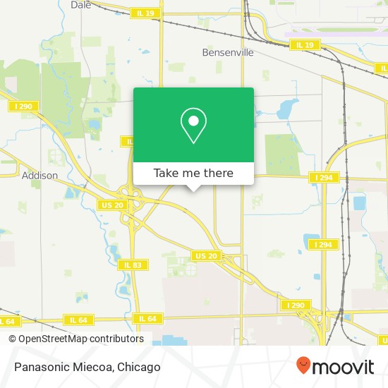 Panasonic Miecoa map