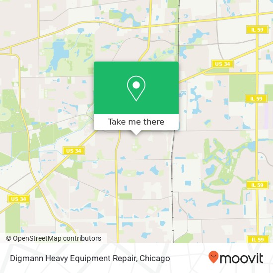 Digmann Heavy Equipment Repair map