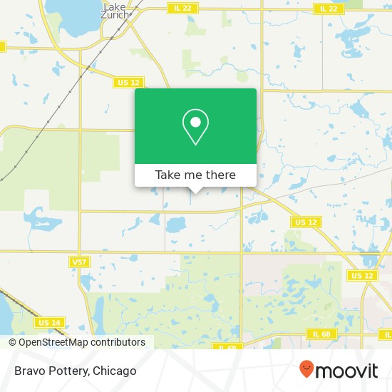 Bravo Pottery map