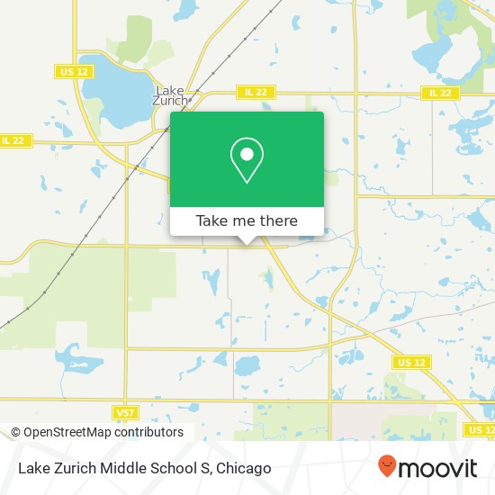 Lake Zurich Middle School S map