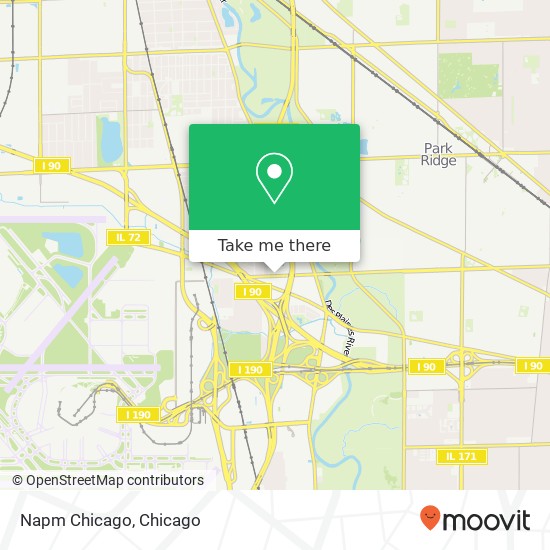 Napm Chicago map