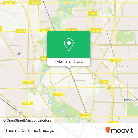 Thermal Care Inc map