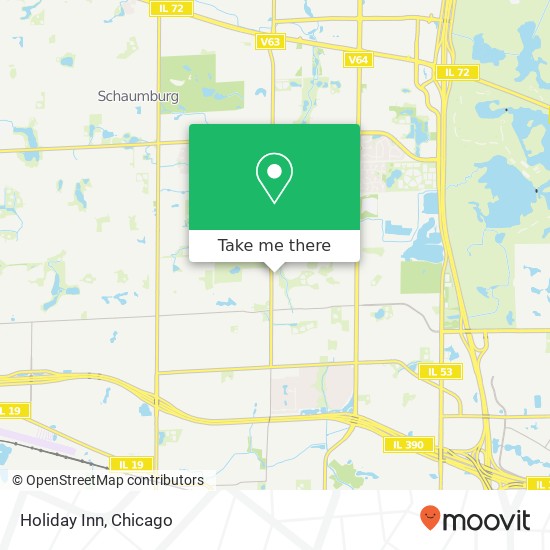 Holiday Inn map