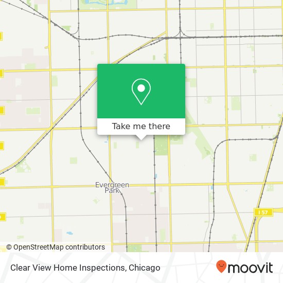 Clear View Home Inspections map